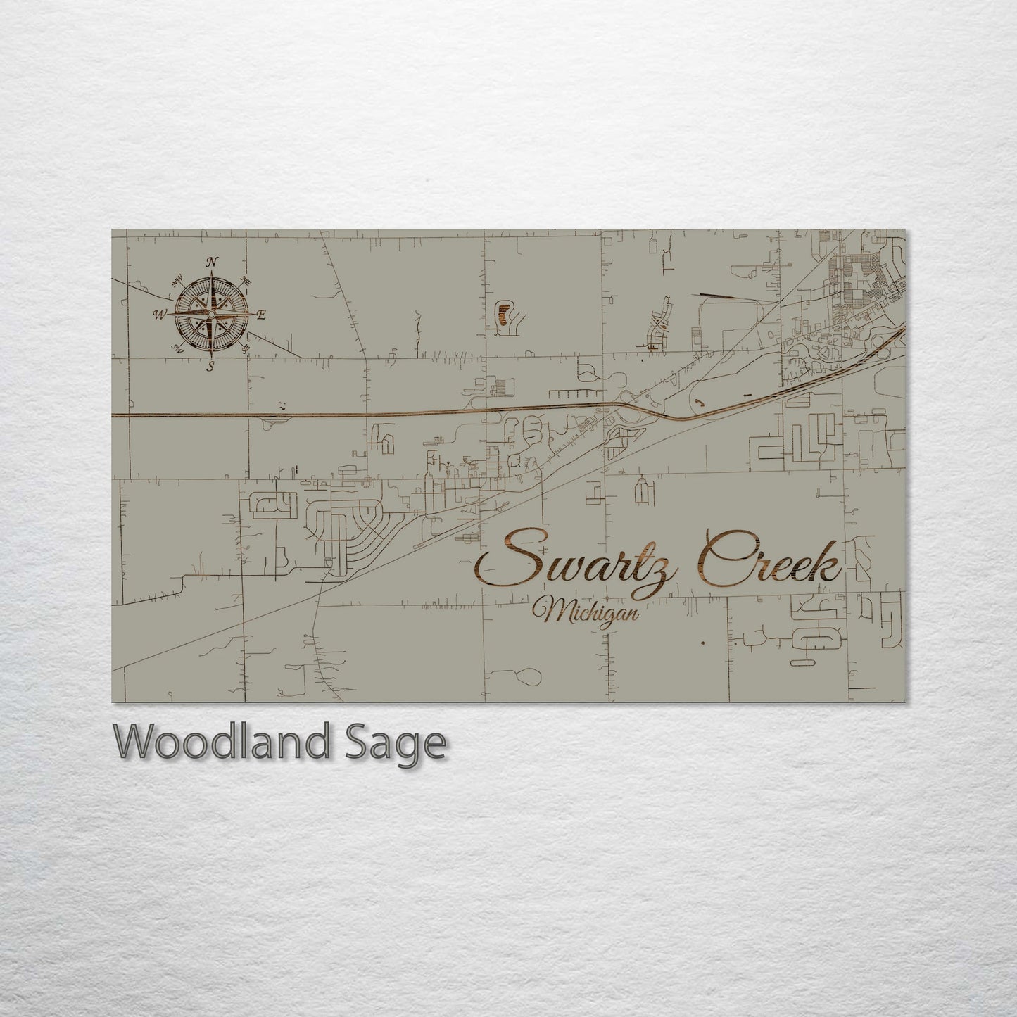 Swartz Creek, Michigan Street Map