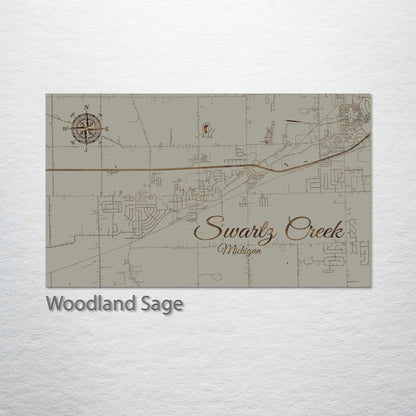 Swartz Creek, Michigan Street Map