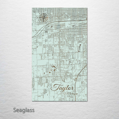 Taylor, Michigan Street Map
