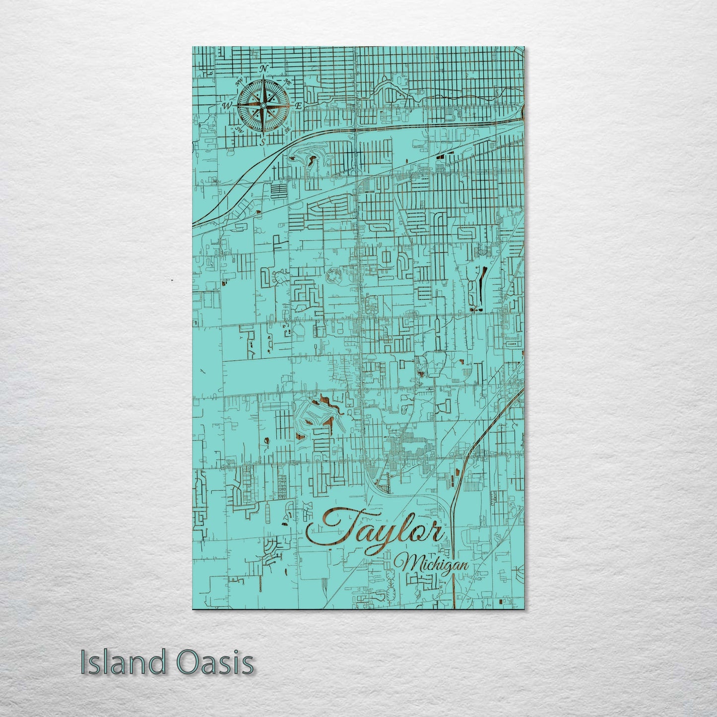 Taylor, Michigan Street Map