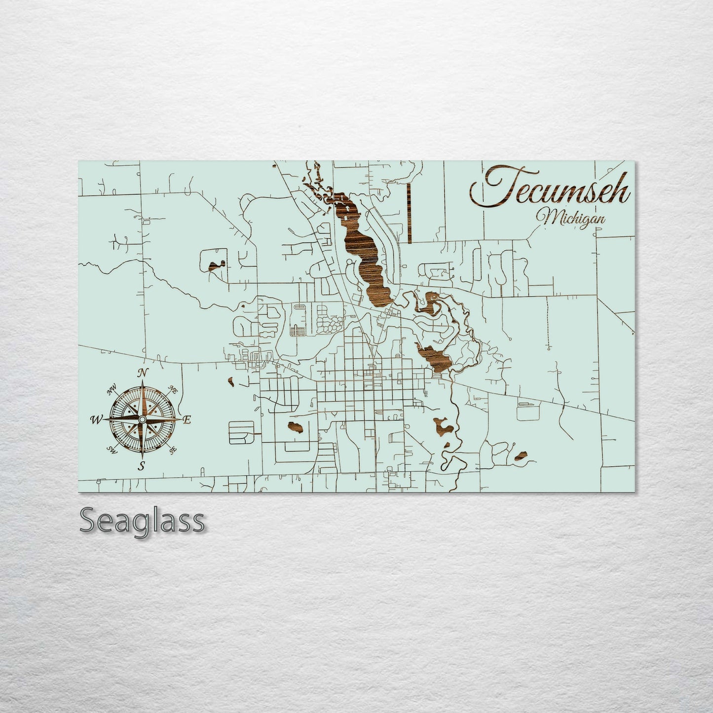 Tecumseh, Michigan Street Map
