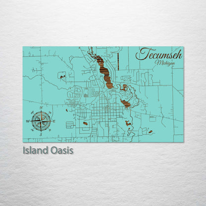 Tecumseh, Michigan Street Map