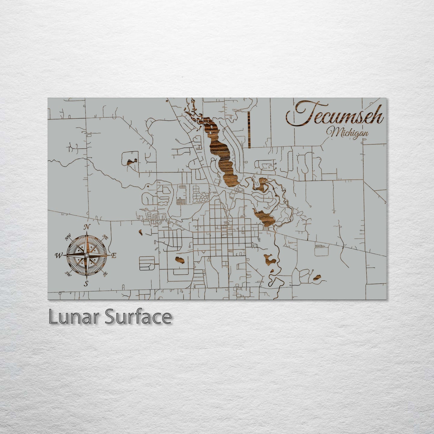 Tecumseh, Michigan Street Map