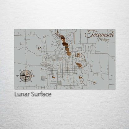 Tecumseh, Michigan Street Map