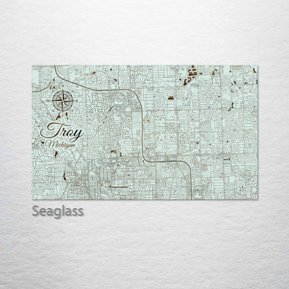 Troy, Michigan Street Map