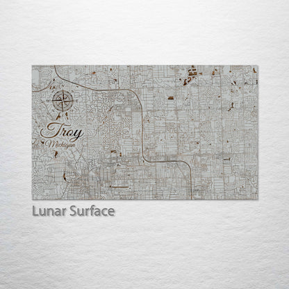 Troy, Michigan Street Map