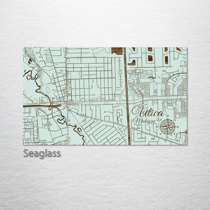 Utica, Michigan Street Map