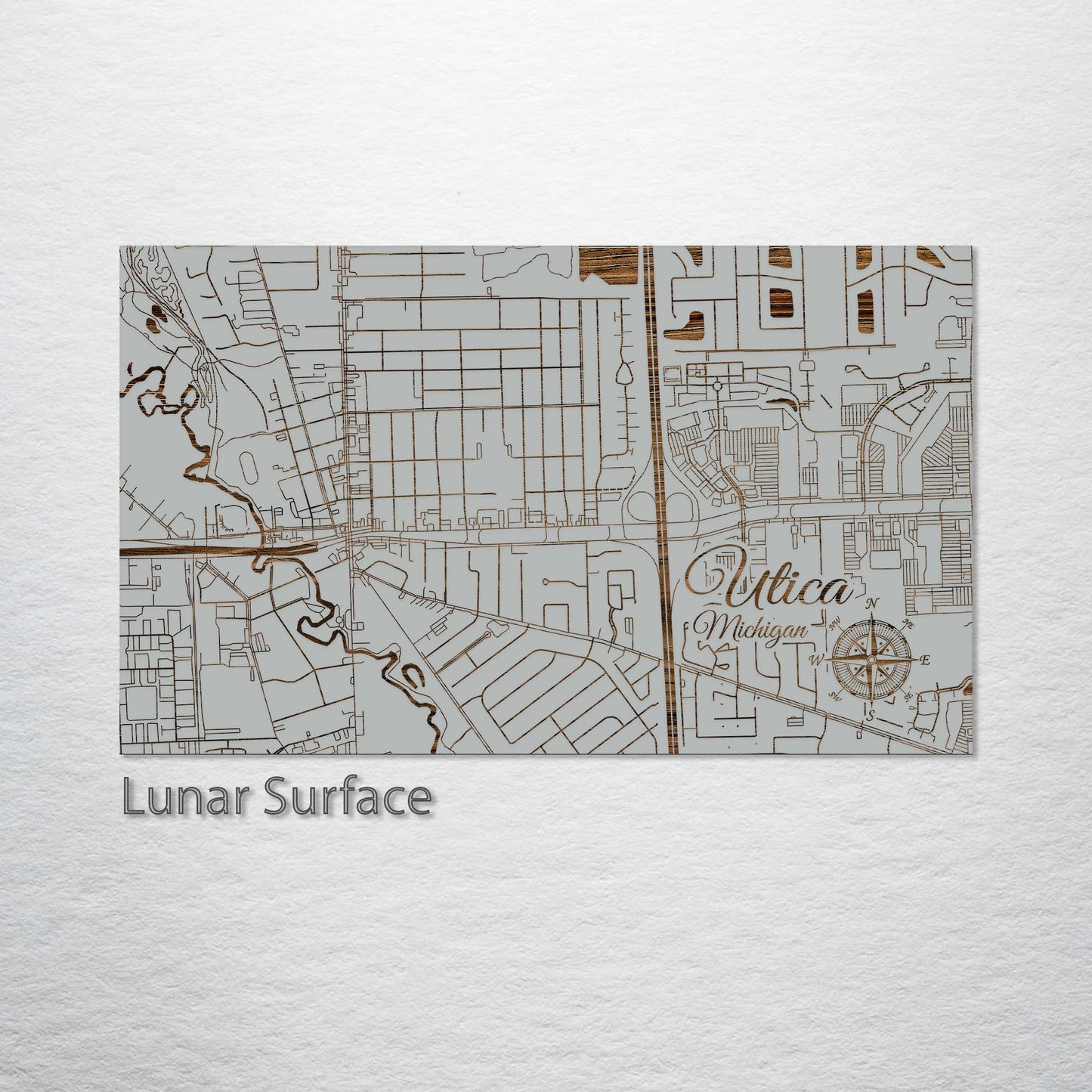 Utica, Michigan Street Map