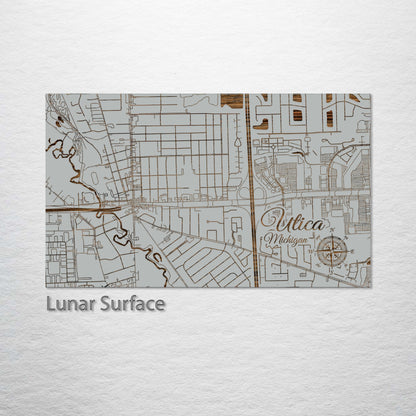 Utica, Michigan Street Map