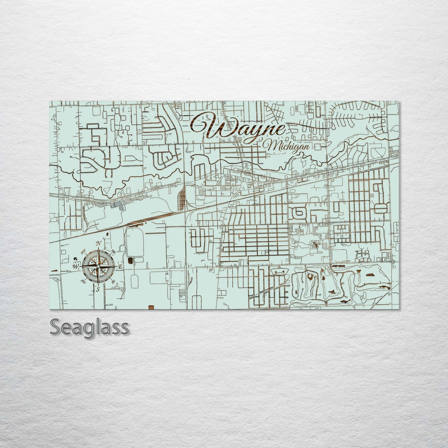 Wayne, Michigan Street Map