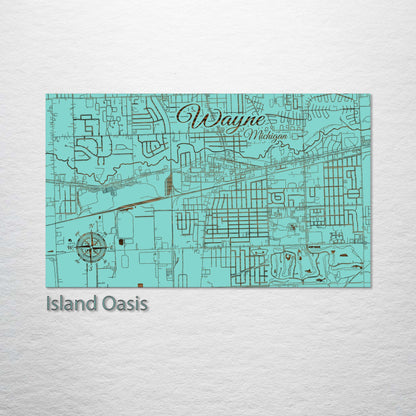 Wayne, Michigan Street Map