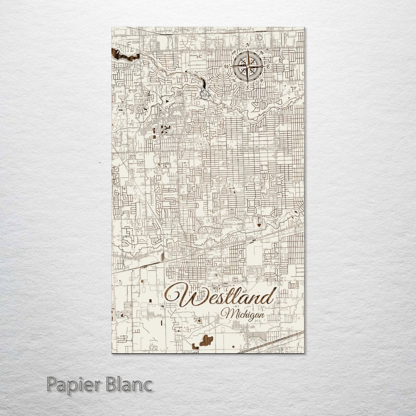 Westland, Michigan Street Map