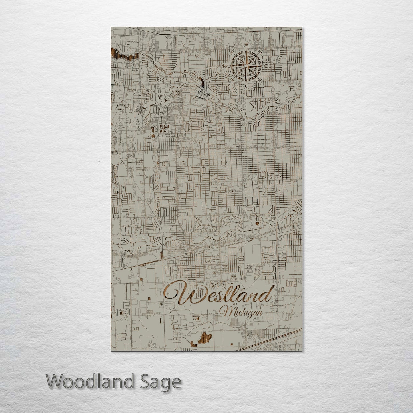 Westland, Michigan Street Map