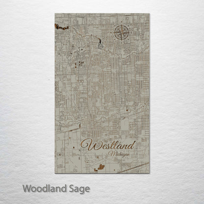 Westland, Michigan Street Map