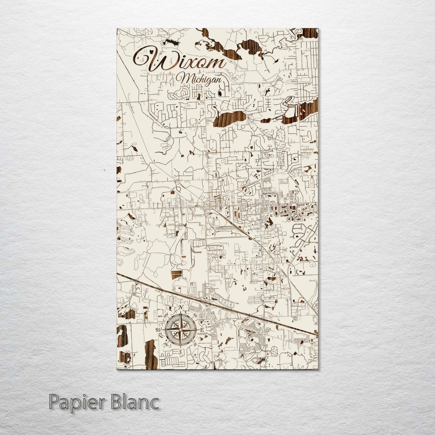 Wixom, Michigan Street Map