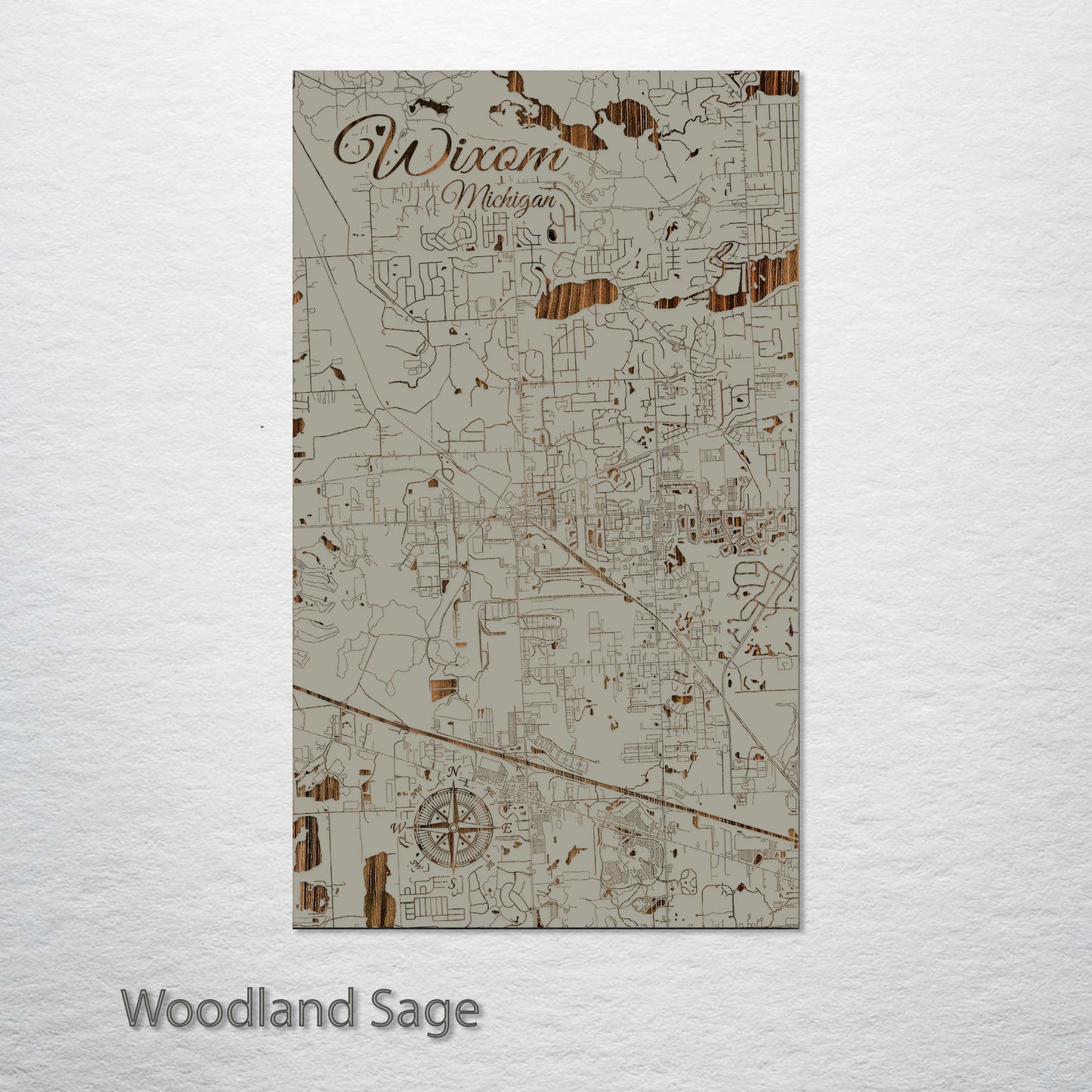 Wixom, Michigan Street Map