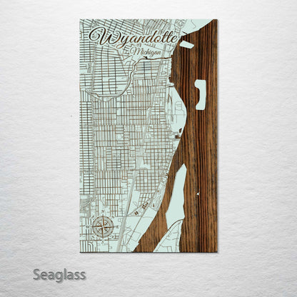 Wyandotte, Michigan Street Map