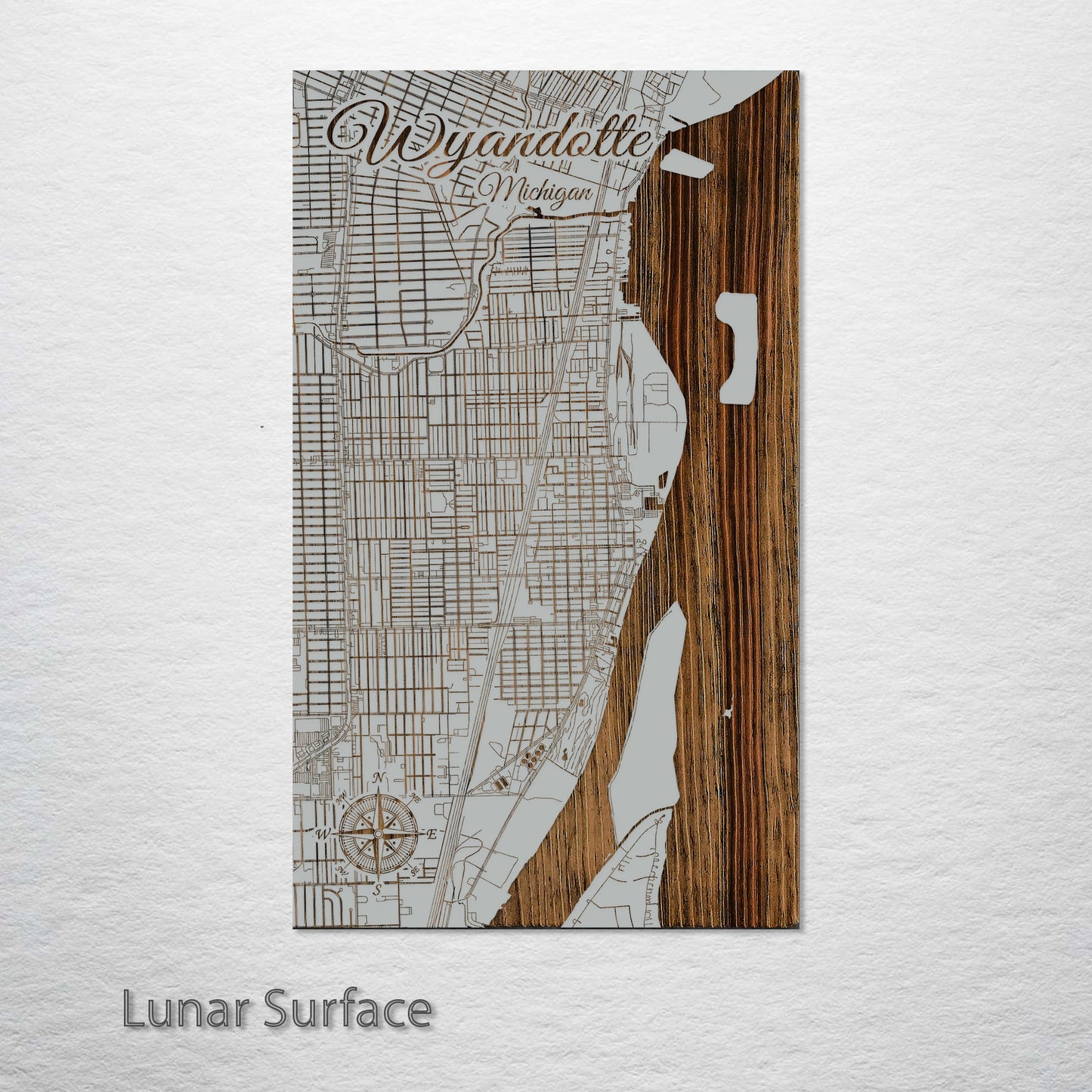 Wyandotte, Michigan Street Map