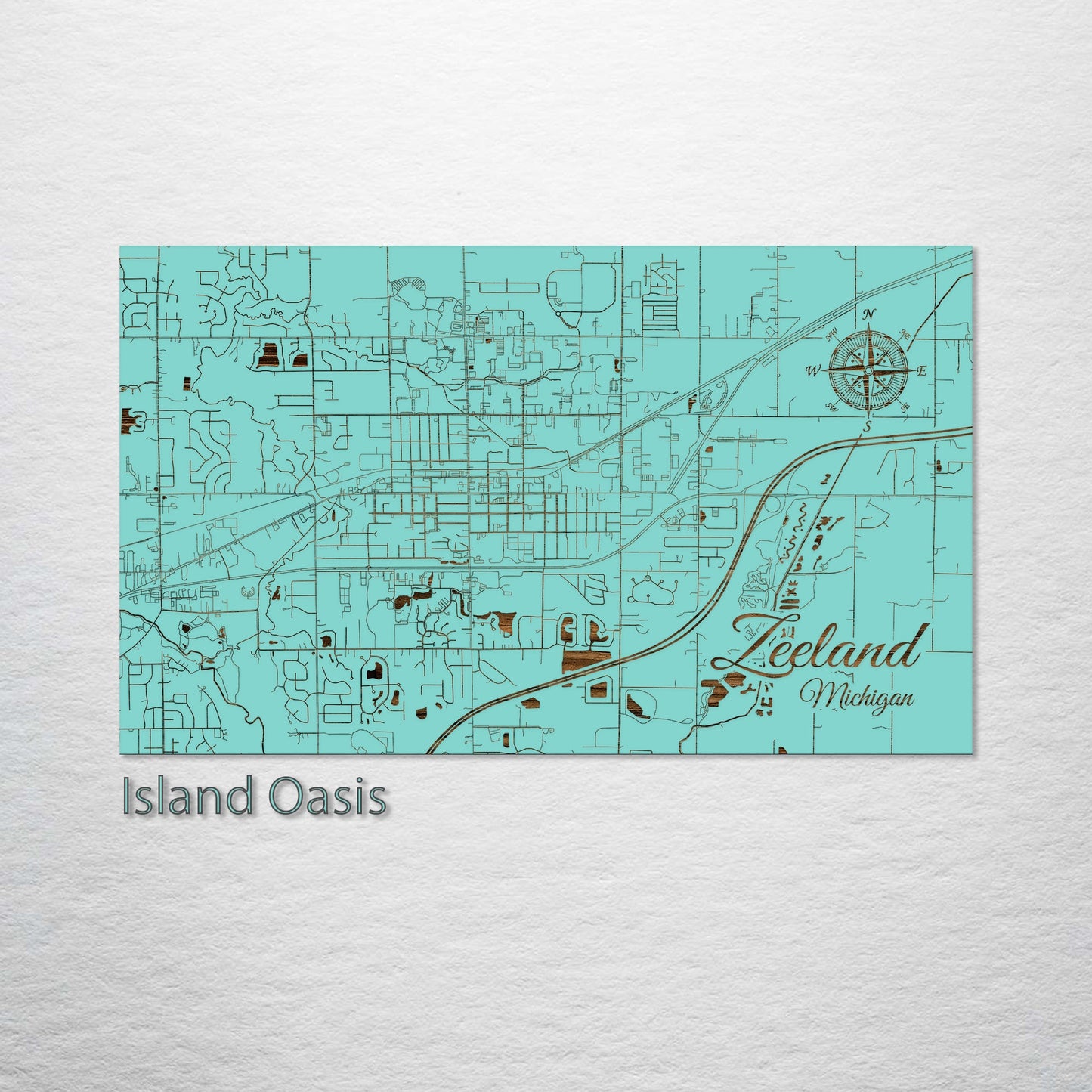 Zeeland, Michigan Street Map