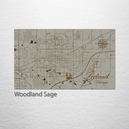 Zeeland, Michigan Street Map