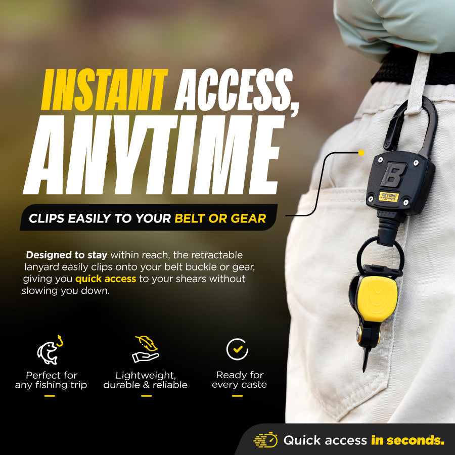 Beyond Fishing Quick Snips Fishing Line Cutter