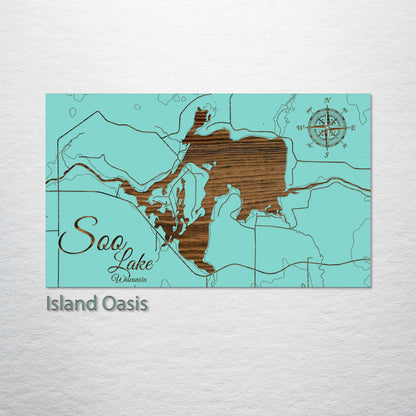 Soo Lake, Wisconsin Map