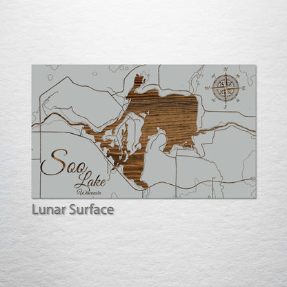 Soo Lake, Wisconsin Map