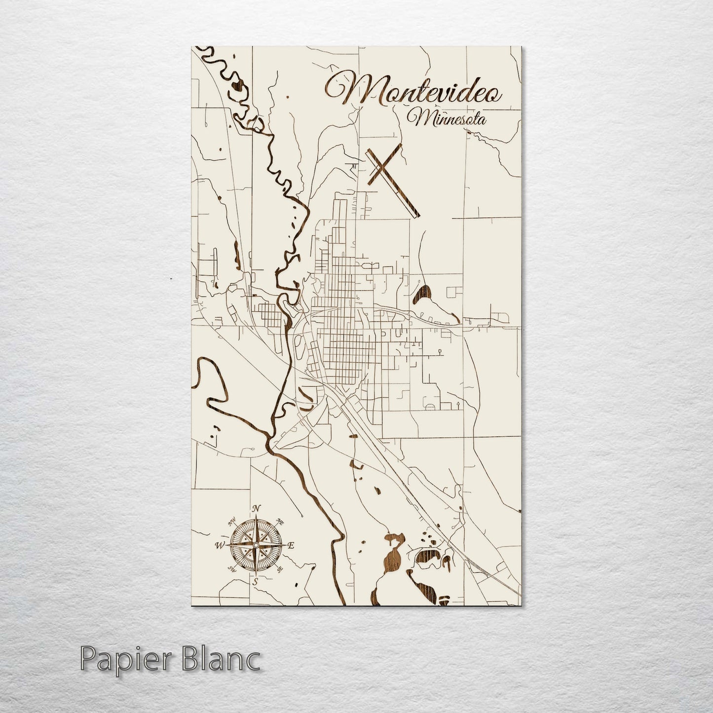 Montevideo, Minnesota Street Map