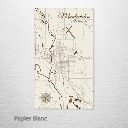 Montevideo, Minnesota Street Map
