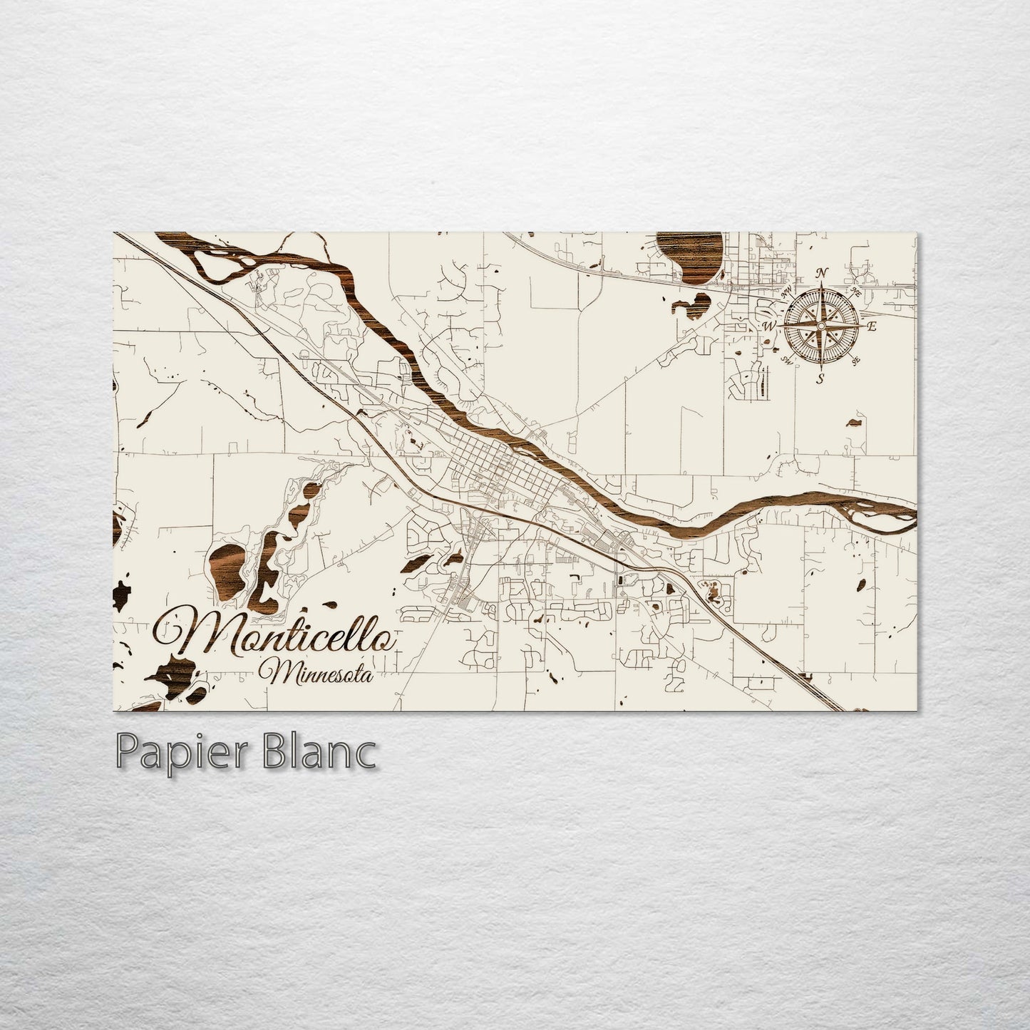 Monticello, Minnesota Street Map