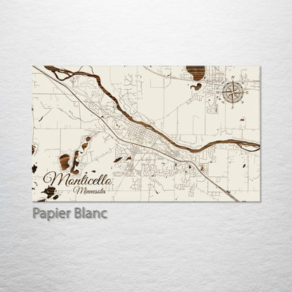 Monticello, Minnesota Street Map