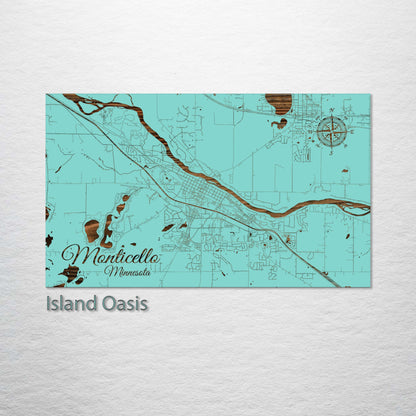 Monticello, Minnesota Street Map