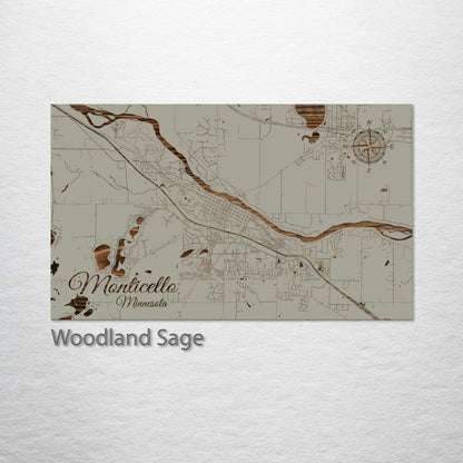 Monticello, Minnesota Street Map