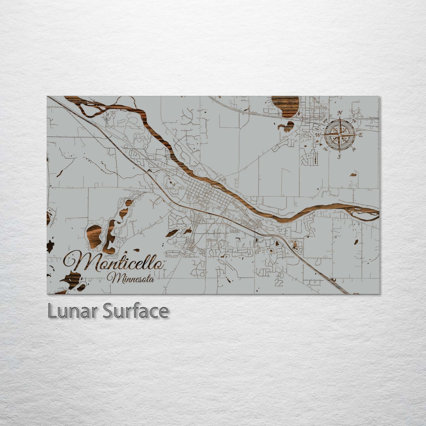 Monticello, Minnesota Street Map