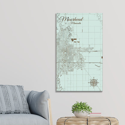 Moorhead, Minnesota Street Map