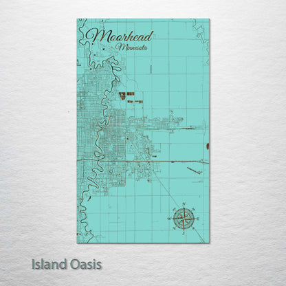 Moorhead, Minnesota Street Map