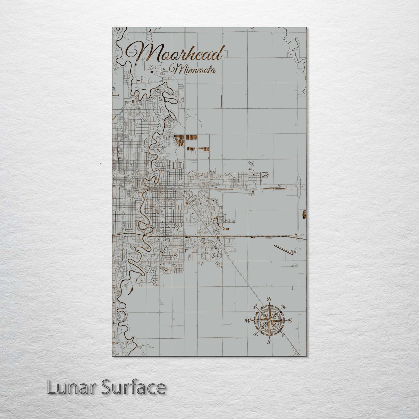 Moorhead, Minnesota Street Map