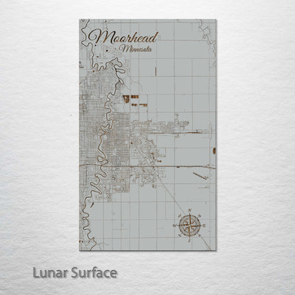 Moorhead, Minnesota Street Map