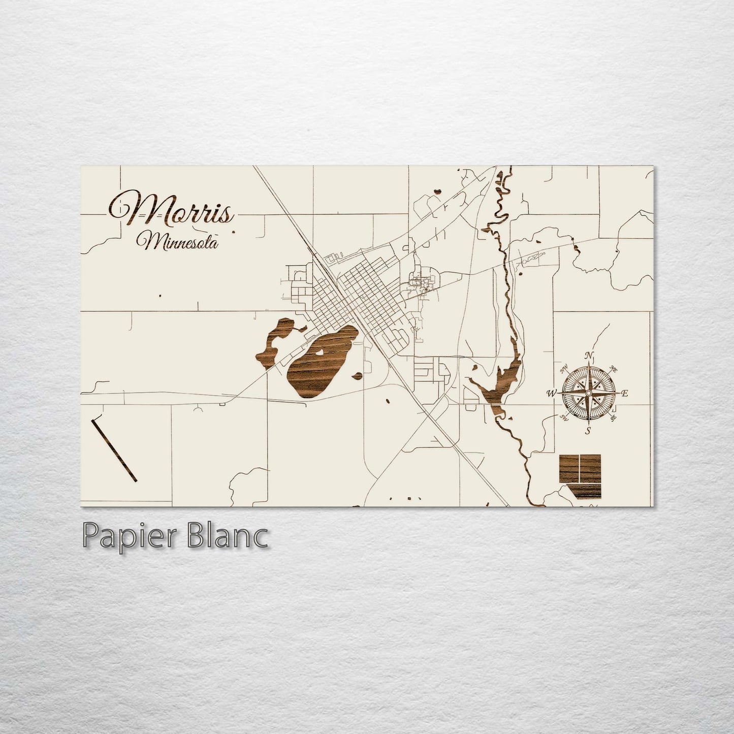 Morris, Minnesota Street Map