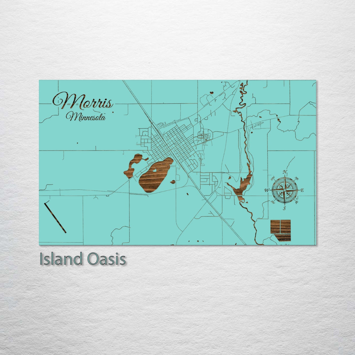 Morris, Minnesota Street Map