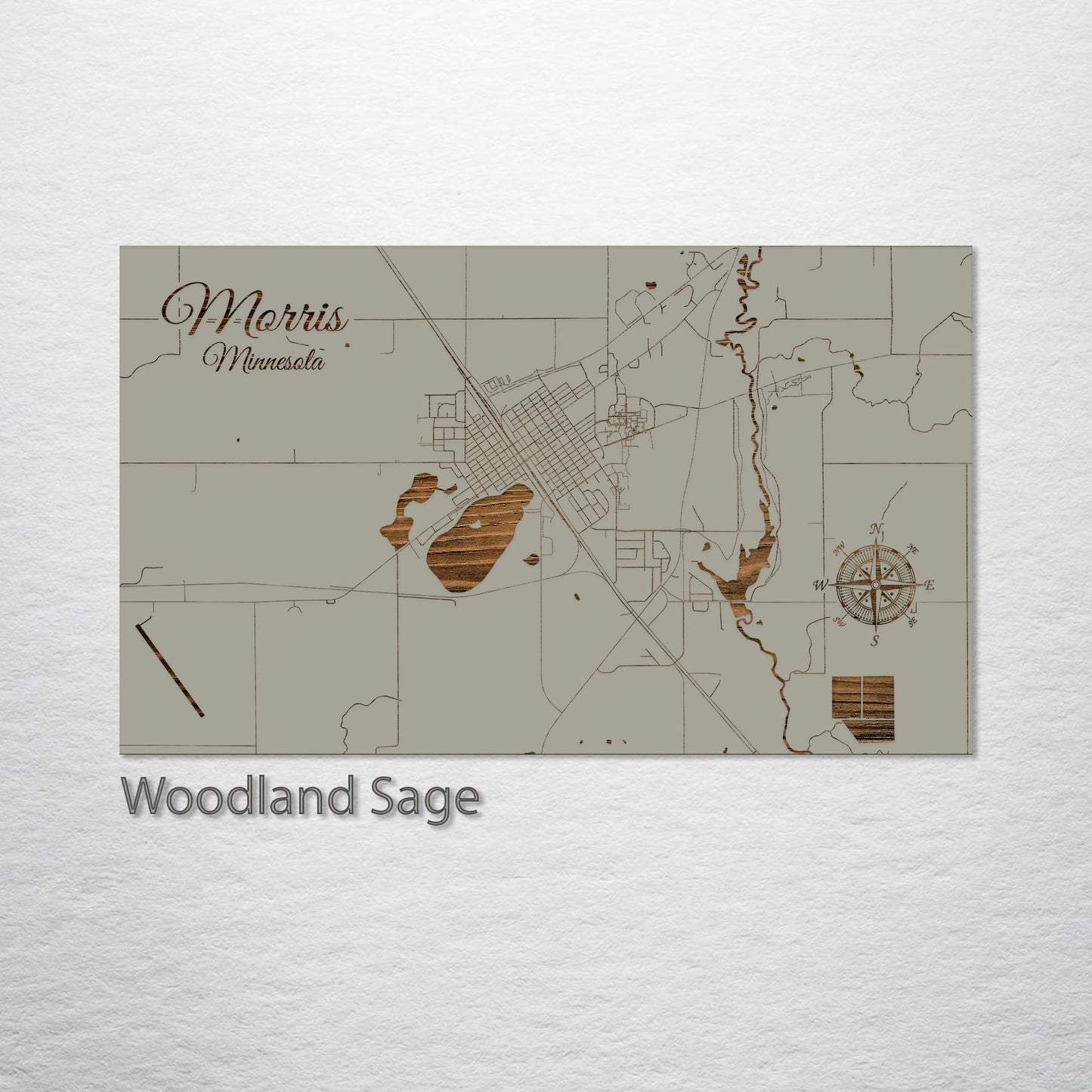 Morris, Minnesota Street Map