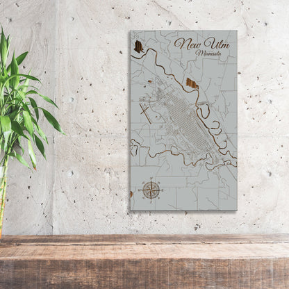 New Ulm, Minnesota Street Map