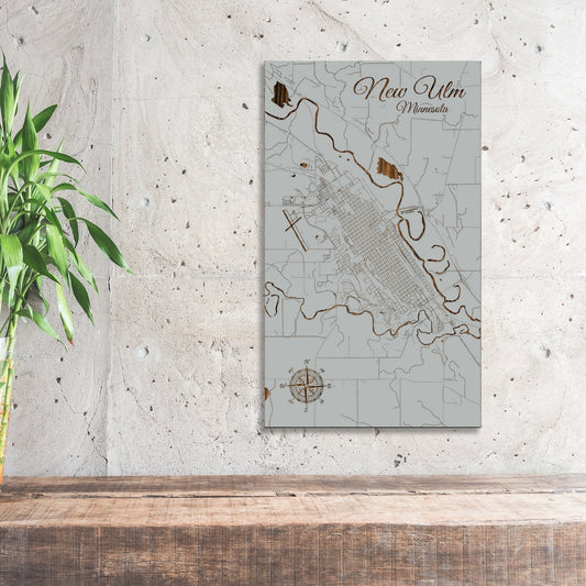 New Ulm, Minnesota Street Map