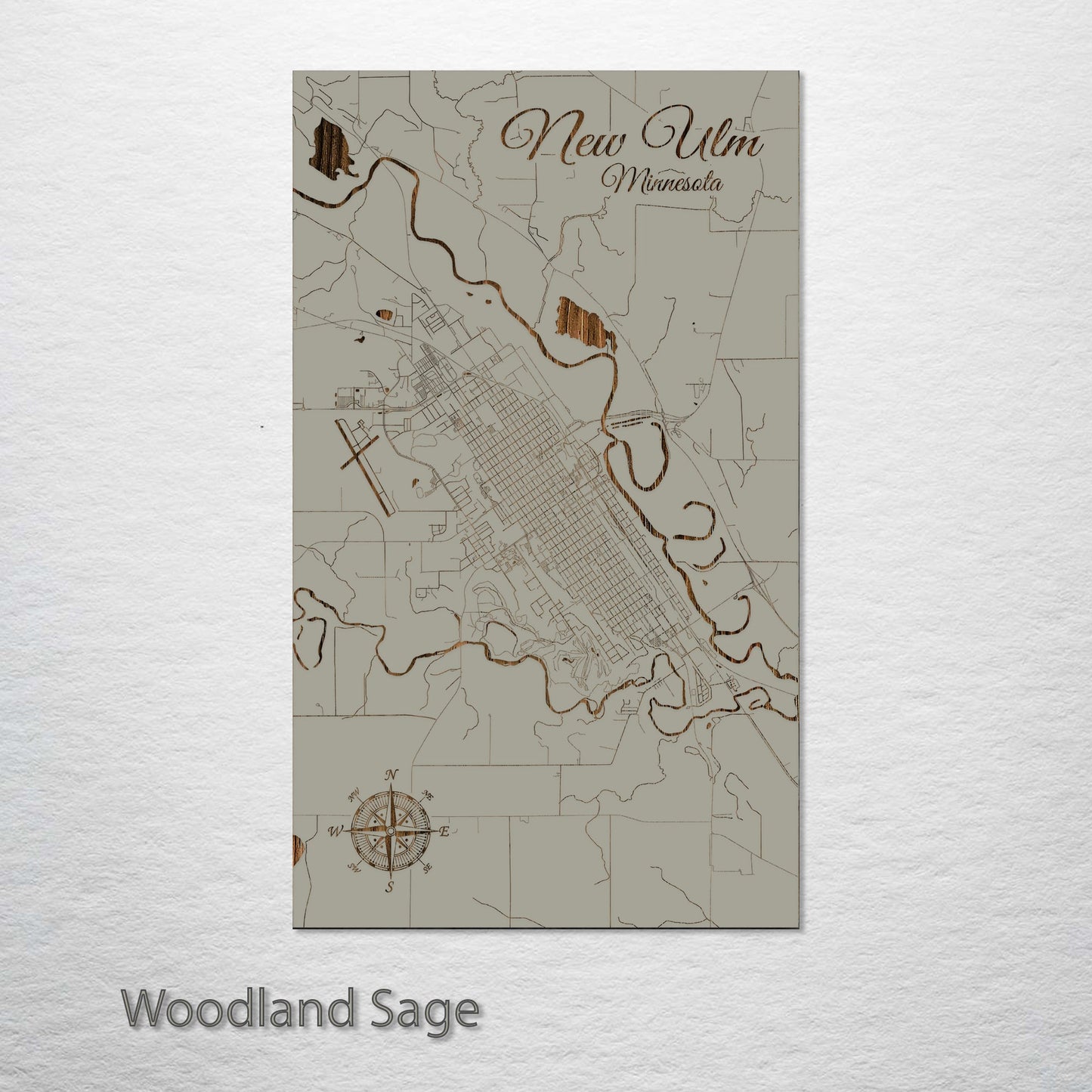 New Ulm, Minnesota Street Map