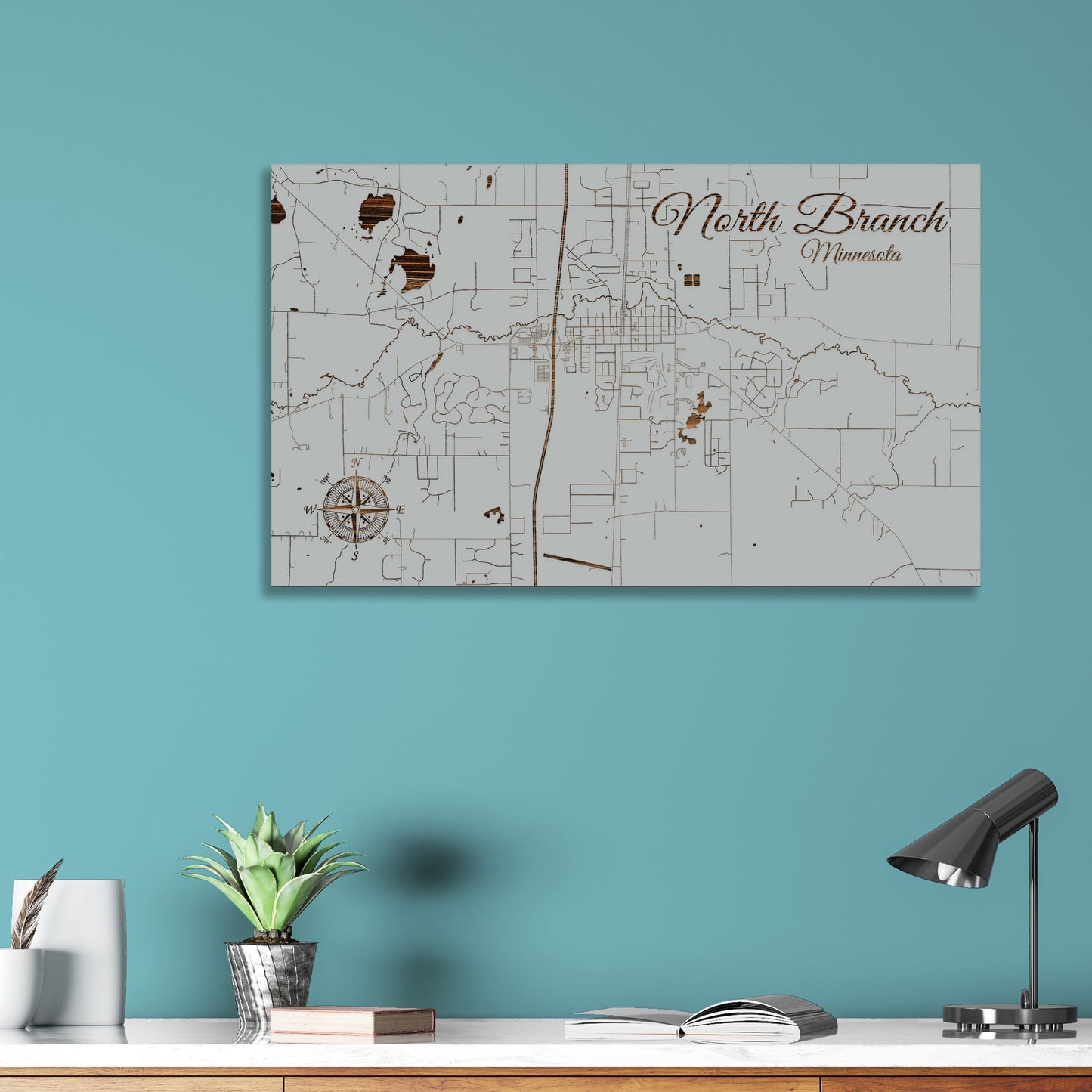 North Branch, Minnesota Street Map