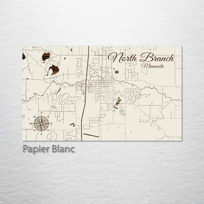 North Branch, Minnesota Street Map