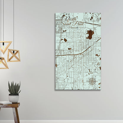 North St. Paul, Minnesota Street Map