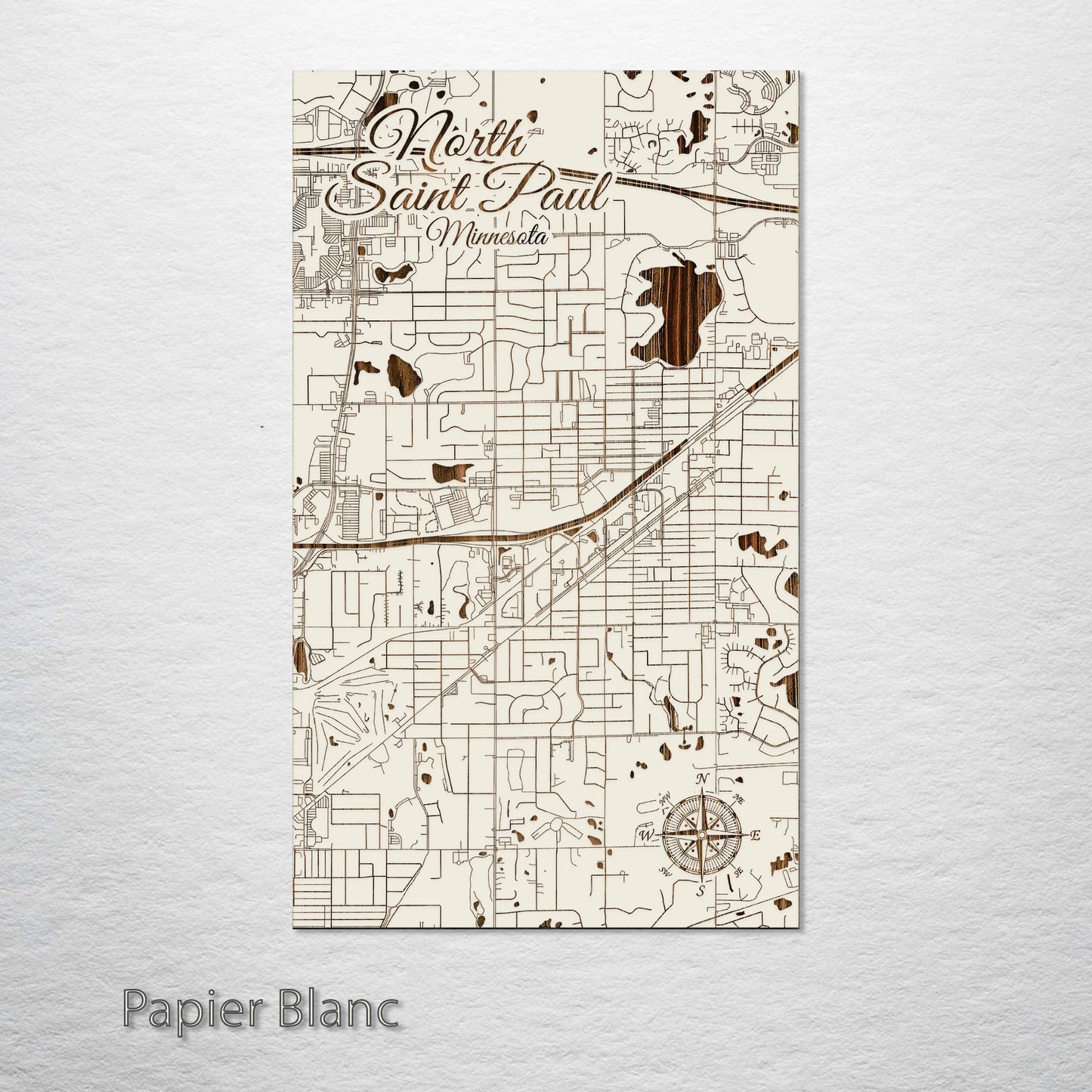 North St. Paul, Minnesota Street Map