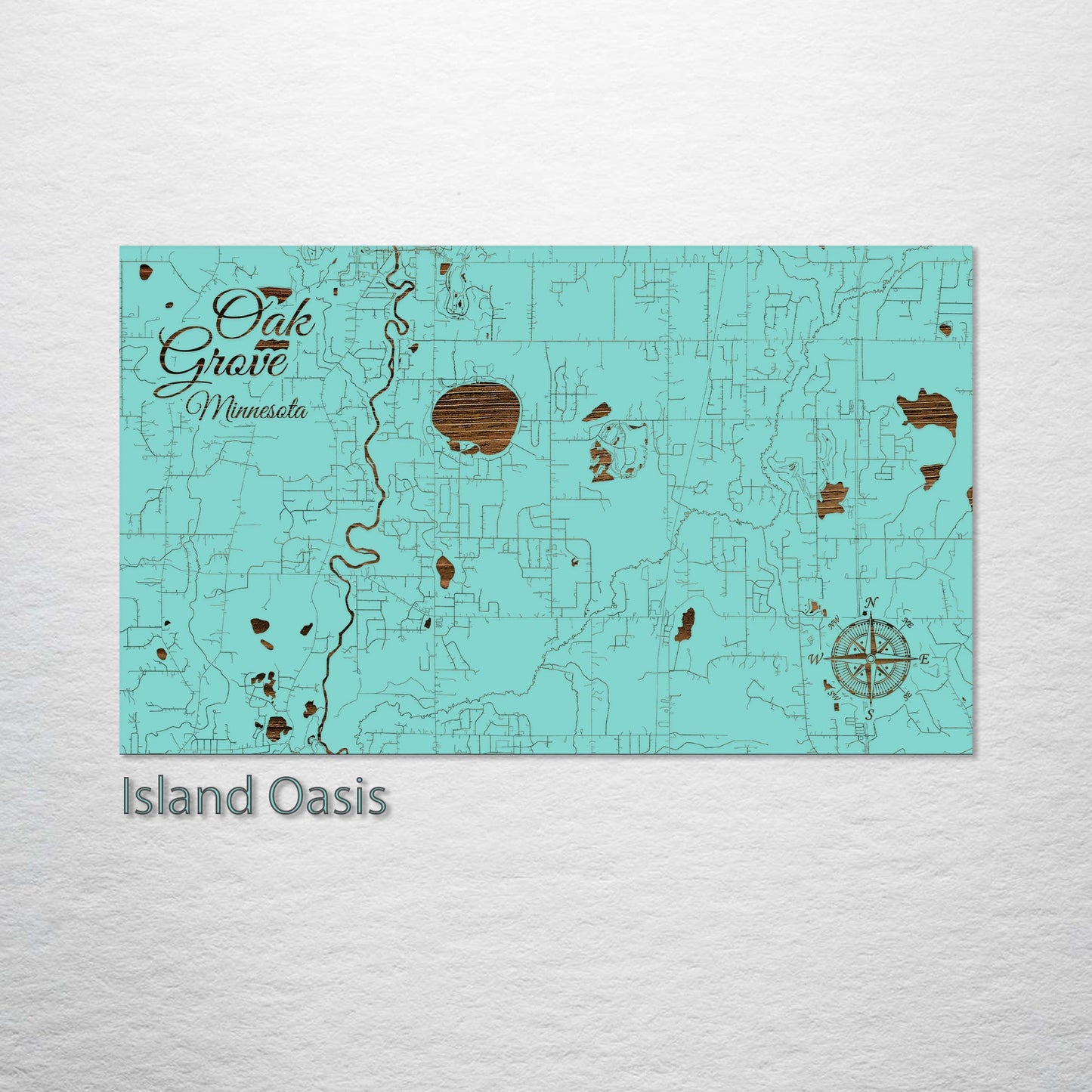 Oak Grove, Minnesota Street Map