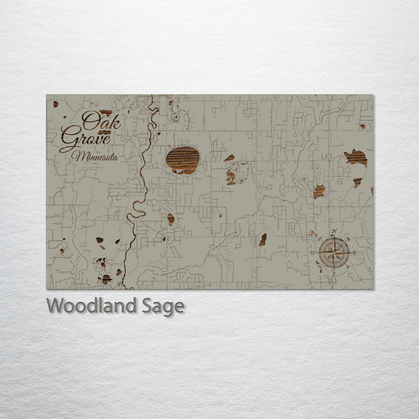 Oak Grove, Minnesota Street Map